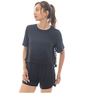 【OUTLET】BILLABONG レディース 【ACTIVE】 ACTIVE CROPPED MESH セットアップ TEE 【2025年春夏モデル】