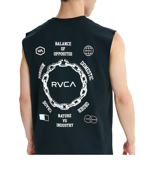 【OUTLET】RVCA メンズ CHAIN RELEASE SFTT サーフタンクトップ 【2025年夏モデル】