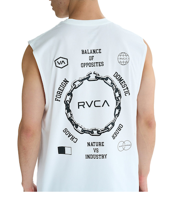 【OUTLET】RVCA メンズ CHAIN RELEASE SFTT サーフタンクトップ 【2025年夏モデル】