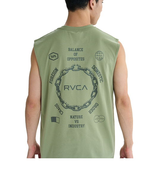 【OUTLET】RVCA メンズ CHAIN RELEASE SFTT サーフタンクトップ 【2025年夏モデル】