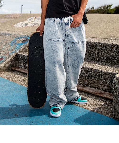 OUTLET】DC Shoes 25 SUPER WIDE BUGGY DOUBLE KNEE PANT メンズ
