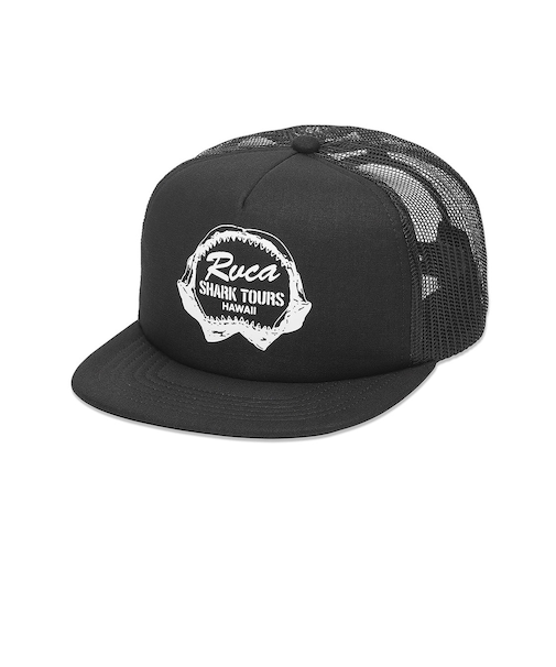 【OUTLET】RVCA メンズ 【HAWAII】 SHARK TOURS FOAMY TRUCKER キャップ 【2025年夏モデル】