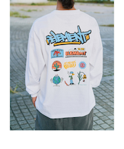 【OUTLET】ELEMENT メンズ ACOMPANY LS ロンＴ 【2025年春夏モデル】