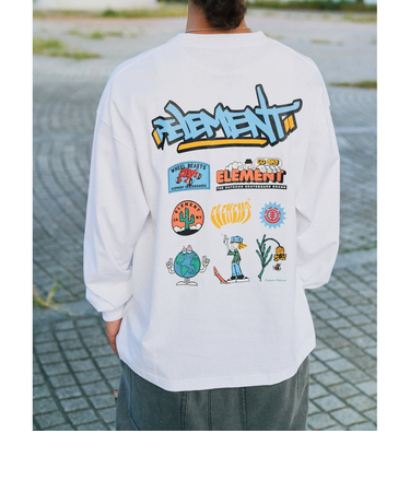 【OUTLET】ELEMENT メンズ ACOMPANY LS ロンT 【2025年春夏モデル】