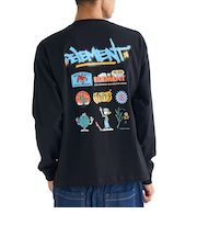 【OUTLET】ELEMENT メンズ ACOMPANY LS ロンＴ 【2025年春夏モデル】