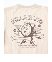 【OUTLET】BILLABONG キッズ TIME Tシャツ【OVER FIT】 【2025年夏モデル】