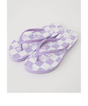 【OUTLET】BILLABONG レディース 【SURF CAPSULE】 FLIP FLOPS PRINT ビーチサンダル 【2024年春夏モデル】