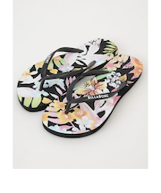 【OUTLET】BILLABONG レディース 【SURF CAPSULE】 FLIP FLOPS PRINT ビーチサンダル 【2024年春夏モデル】