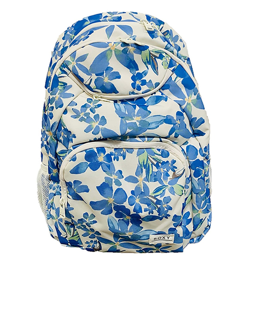 【OUTLET】Roxy SHADOW SWELL PRINTED ウィメンズ バックパック BLACK ボタニカル柄 16L