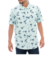 【RVCA ルーカ公式通販】ルーカ （RVCA）【OUTLET】RVCA メンズ POMMIER PALMS SS 半袖シャツ BN4 【2024年秋冬モデル】