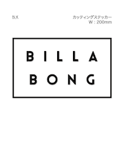 【OUTLET】BILLABONG DIE CUT カッティングステッカー/W200mm【定番モデル】