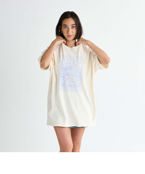 【ROXY ロキシー 公式通販】ロキシー(ROXY)【OUTLET】Roxy SURFING HORIZONS ウィメンズ 半袖Tシャツ オーバーサイズ