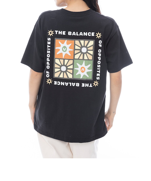 【OUTLET】RVCA レディース SOLEIL BOX LOOSE FIT SS TEE Tシャツ 【2025年春夏モデル】