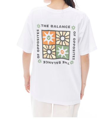 【OUTLET】RVCA レディース SOLEIL BOX LOOSE FIT SS TEE Tシャツ 【2025年春夏モデル】