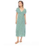 【OUTLET】BILLABONG レディース 【WAVE HAZE】 BRIGHT SKIES MIDI DRS ワンピース 【2025年春夏モデル】