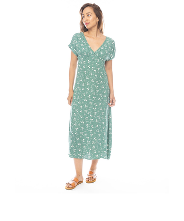 【OUTLET】BILLABONG レディース 【WAVE HAZE】 BRIGHT SKIES MIDI DRS ワンピース 【2025年春夏モデル】