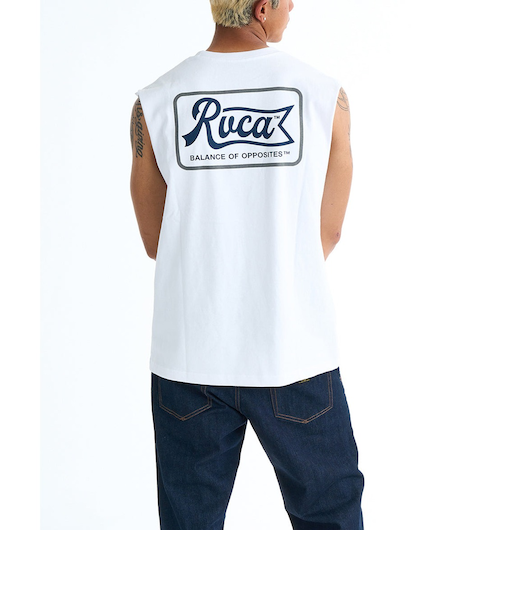 【RVCA ルーカ公式通販】ルーカ (RVCA)【OUTLET】RVCA メンズ PEN SCRIPT TT タンクトップ 【2025年春夏モデル】