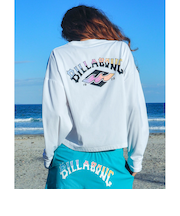 【OUTLET】BILLABONG レディース MORFY SUNSET ARCH LS TEE RASH 長袖ラッシュガード 【2025年春夏モデル】