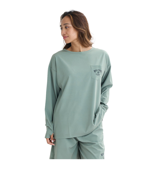 【OUTLET】BILLABONG レディース RASH LS TEE 長袖ラッシュガード 【2025年夏モデル】
