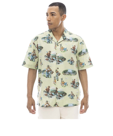 【OUTLET】ELEMENT メンズ SBXE CAMP SS 半袖シャツ 【2025年春夏モデル】