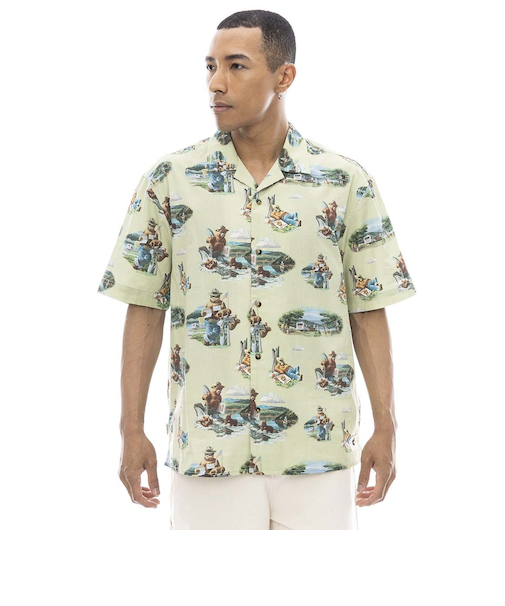 【OUTLET】ELEMENT メンズ SBXE CAMP SS 半袖シャツ 【2025年春夏モデル】