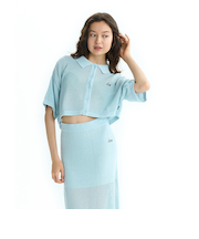 【OUTLET】RVCA レディース OHANA SUMMER KNIT SHIRTS ニットシャツ 【2025年夏モデル】