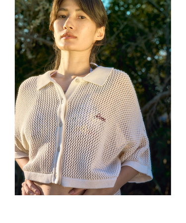 【OUTLET】RVCA レディース OHANA SUMMER KNIT SHIRTS ニットシャツ 【2025年夏モデル】