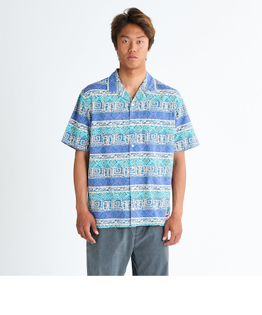 【OUTLET】Quiksilver GLOBAL HEAT SS メンズ シャツ