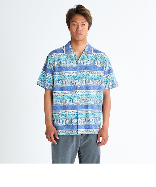 【OUTLET】Quiksilver GLOBAL HEAT SS メンズ シャツ