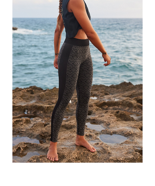 【ROXY ロキシー 公式通販】ロキシー(ROXY)【OUTLET】Roxy CHILLOUT SEAMLESS HEART PANTS レギンス