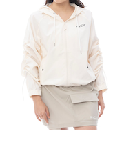 【OUTLET】RVCA レディース UTILITY LIGHT JACKET フード付きジップアップジャケット【2025年春夏モデル】