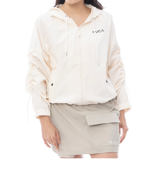 【OUTLET】RVCA レディース UTILITY LIGHT JACKET フード付きジップアップジャケット【2025年春夏モデル】