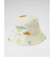 【OUTLET】BILLABONG レディース 【CRYSTAL TIDES】 SUN SYMBOL BUCKET HAT ハット 【2025年春夏モデル】