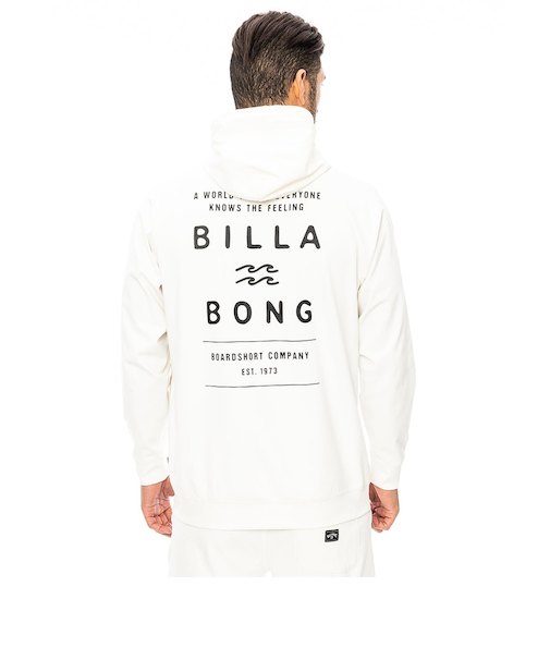 【OUTLET】BILLABONG メンズ WARM SOFTTY PARKA ラッシュガード CRM 【2024年秋冬モデル】