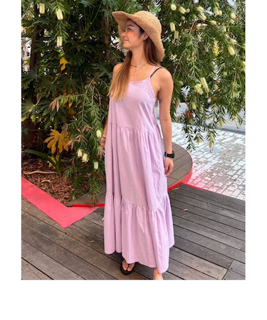 【OUTLET】BILLABONG レディース CAMI TIERED DRESS ワンピース 【2025年春夏モデル】