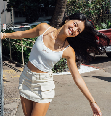 【OUTLET】Roxy ROXY×NANAHA CAMI ウィメンズ レイヤードキャミソール <2025 ROXY CRUISERS x Nanaha>*