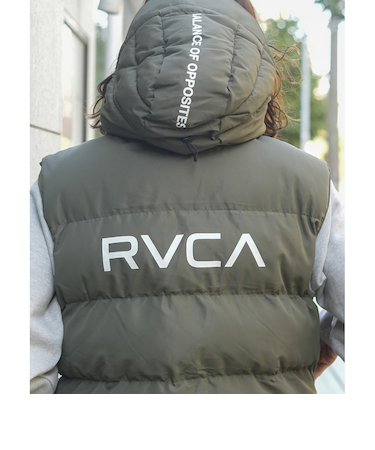 【RVCA ルーカ公式通販】ルーカ （RVCA）【OUTLET】RVCA メンズ RVCA PUFFER VEST ジャケット FTG 【2024年秋冬モデル】