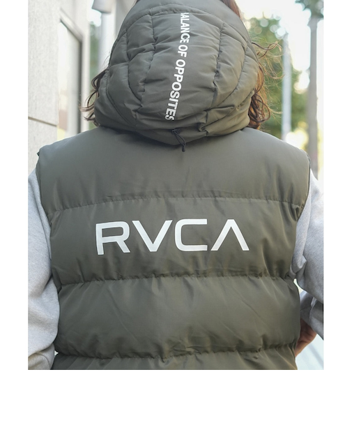 【RVCA ルーカ公式通販】ルーカ （RVCA）【OUTLET】RVCA メンズ RVCA PUFFER VEST ジャケット FTG 【2024年秋冬モデル】