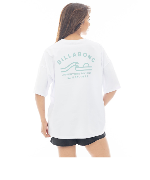 【OUTLET】BILLABONG レディース 【A/DIV.】 ADIV RASH SS Tシャツ 【BOX LOOSE】【2025年春夏モデル】
