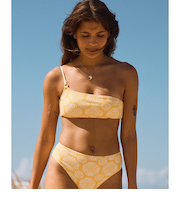【OUTLET】Roxy TROPICAL TILE ASSYMETRICBIKNI ウィメンズ ビキニセット 水着