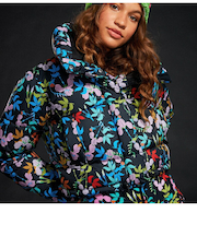 【OUTLET】Roxy ROWLEY X ROXY SHORT PUFFER JK 15K【REGULAR FIT】