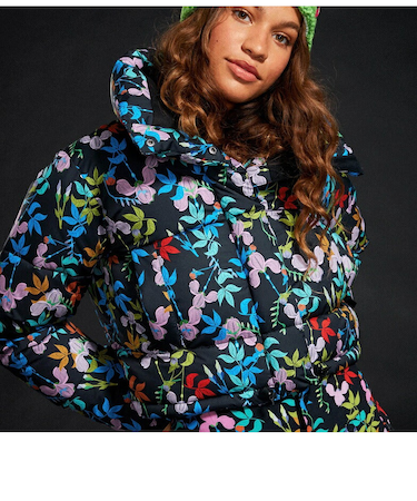 【OUTLET】Roxy ROWLEY X ROXY SHORT PUFFER JK 15K【REGULAR FIT】