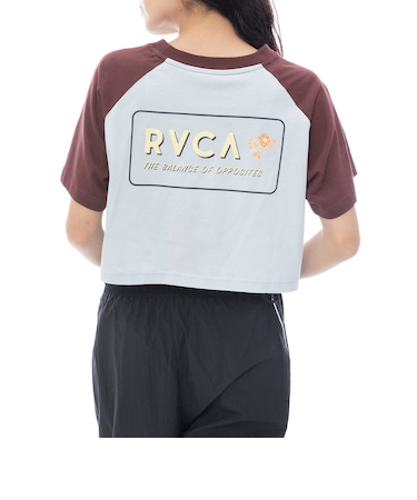 【OUTLET】RVCA レディース OLD WAYS CROPPED SS TEE Tシャツ 【2025年春夏モデル】