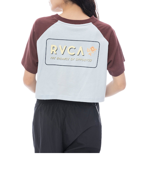 【OUTLET】RVCA レディース OLD WAYS CROPPED SS TEE Tシャツ 【2025年春夏モデル】