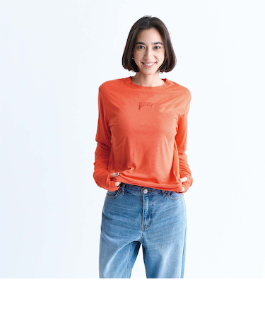 【ROXY ロキシー 公式通販】ロキシー（ROXY）【OUTLET】Roxy SWAYING CANDLE ウィメンズ 長袖Tシャツ サムホール