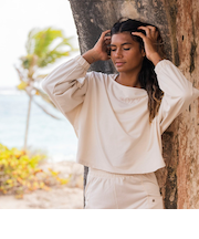 【ROXY ロキシー 公式通販】ロキシー（ROXY）【OUTLET】Roxy NEXT SET CREW プルオーバートップ