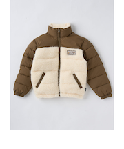 【OUTLET】BILLABONG キッズ BOA FLEECE PUFF JK ジャケット BRN 【2024年秋冬モデル】