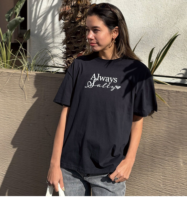 【OUTLET】Roxy ALWAYS SALTY ウィメンズ 半袖Tシャツ ティーシャツ 接触冷感 オーバーサイズ 暑さ対策