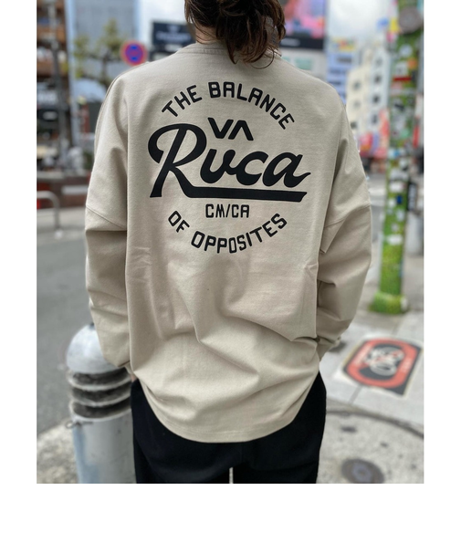 【RVCA ルーカ公式通販】ルーカ （RVCA）【OUTLET】RVCA メンズ SCLIPT SEALD LS ロンＴ 【2025年春夏モデル】
