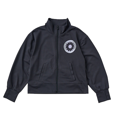 【OUTLET】Roxy MINI WILD FLOWER ZIP キッズ ジップ付きラッシュガード 近赤外線 スキンケアラッシュガード